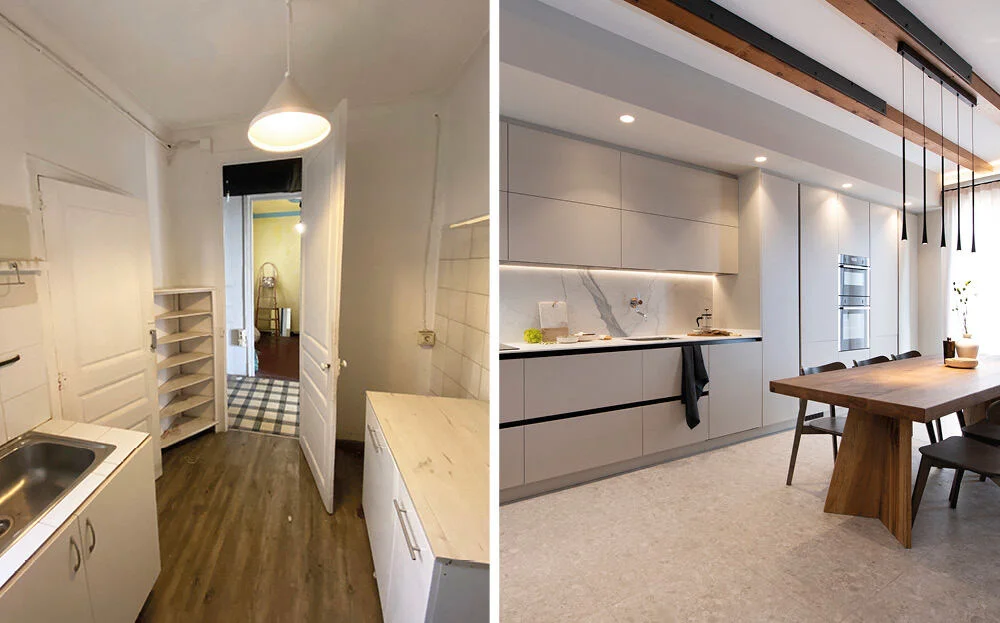 Antes y después reforma de baño en Boadilla del Monte — proyecto AL2 5